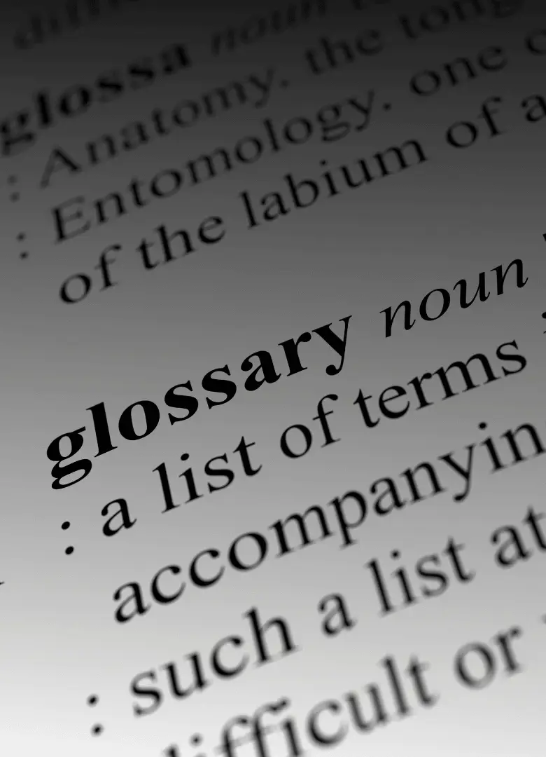 Glossary of Healing Terms
